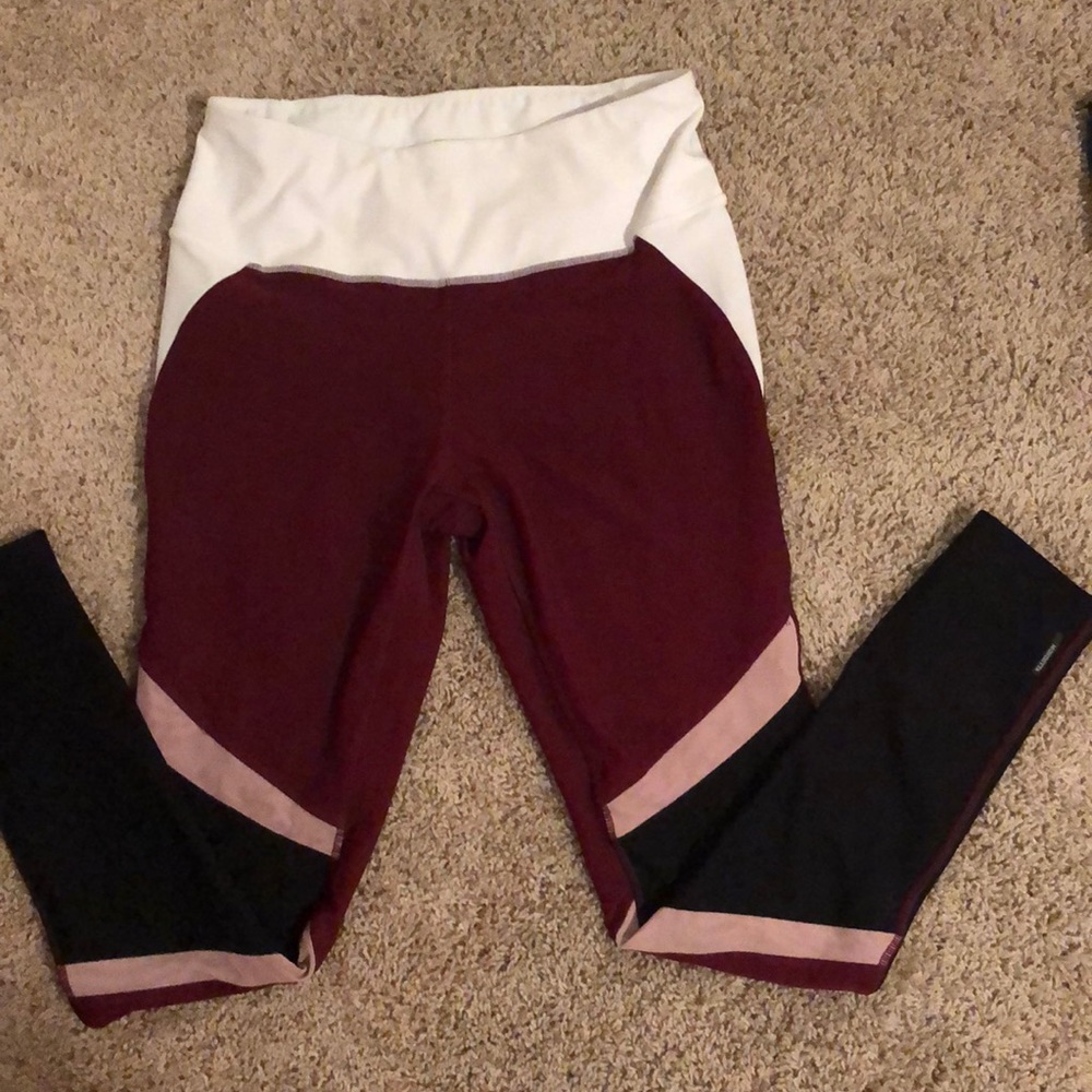color block leggings